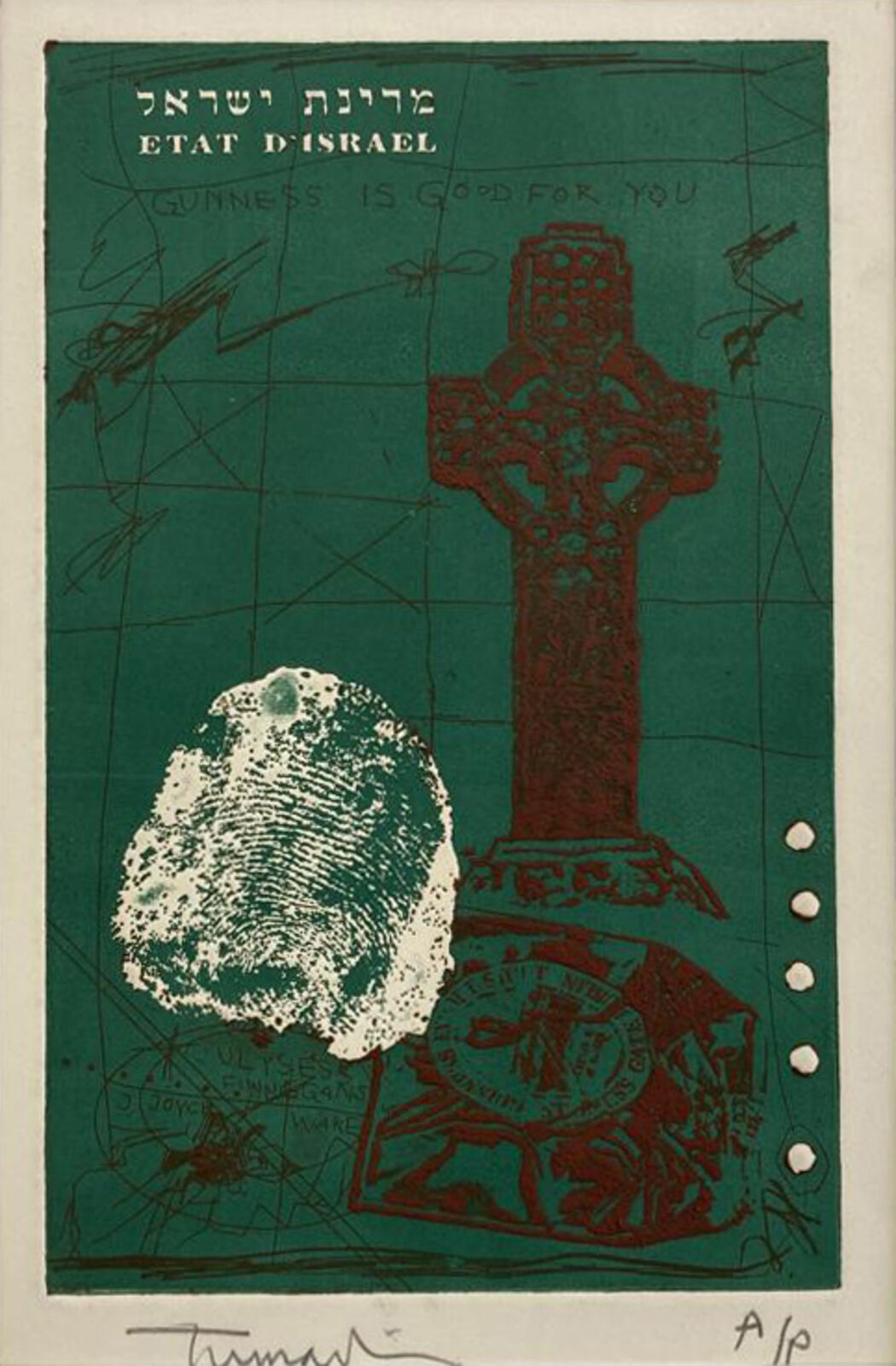 Travelogue - Ireland by Igael Tumarkin, 1973