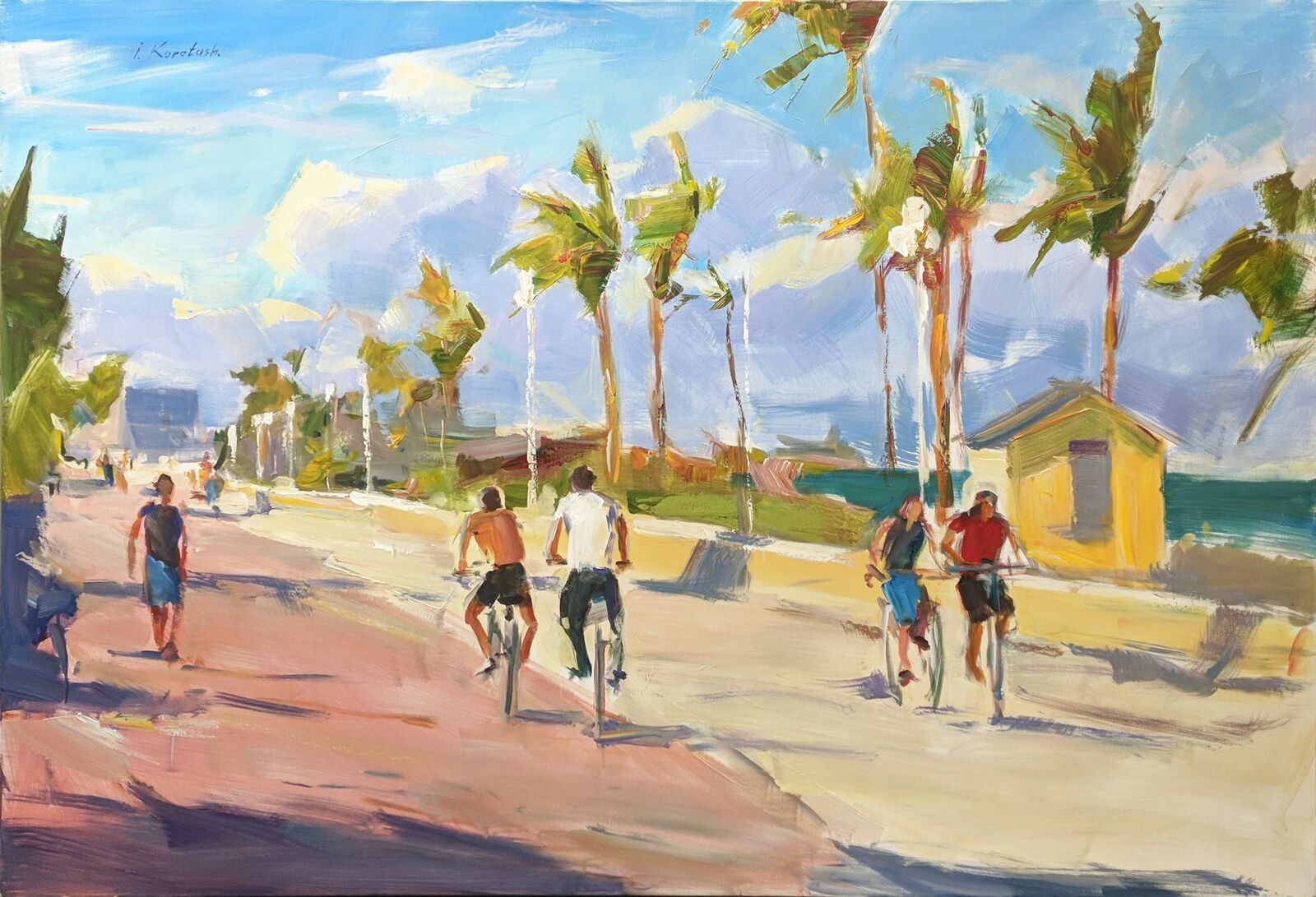 HOLLYWOOD BROADWALK III by Igor Korotash, null