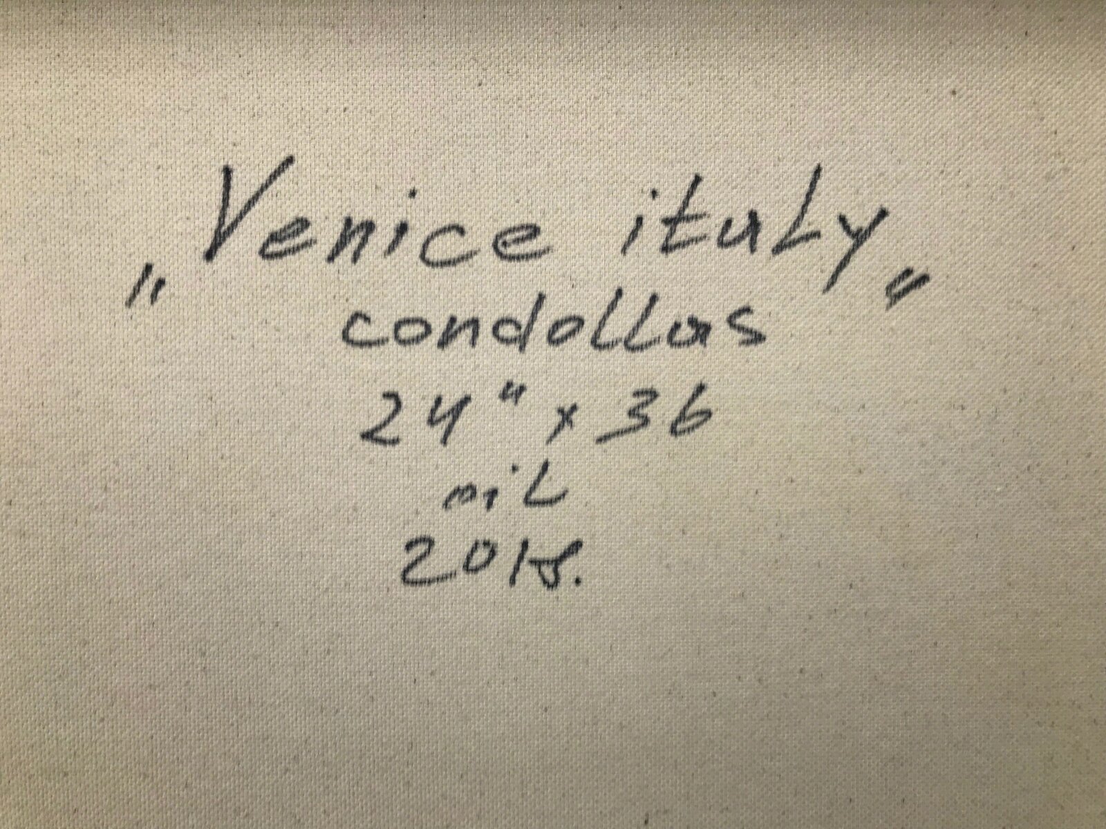 Artwork by Igor Korotash, Venice, Made of Oil On Canvas 