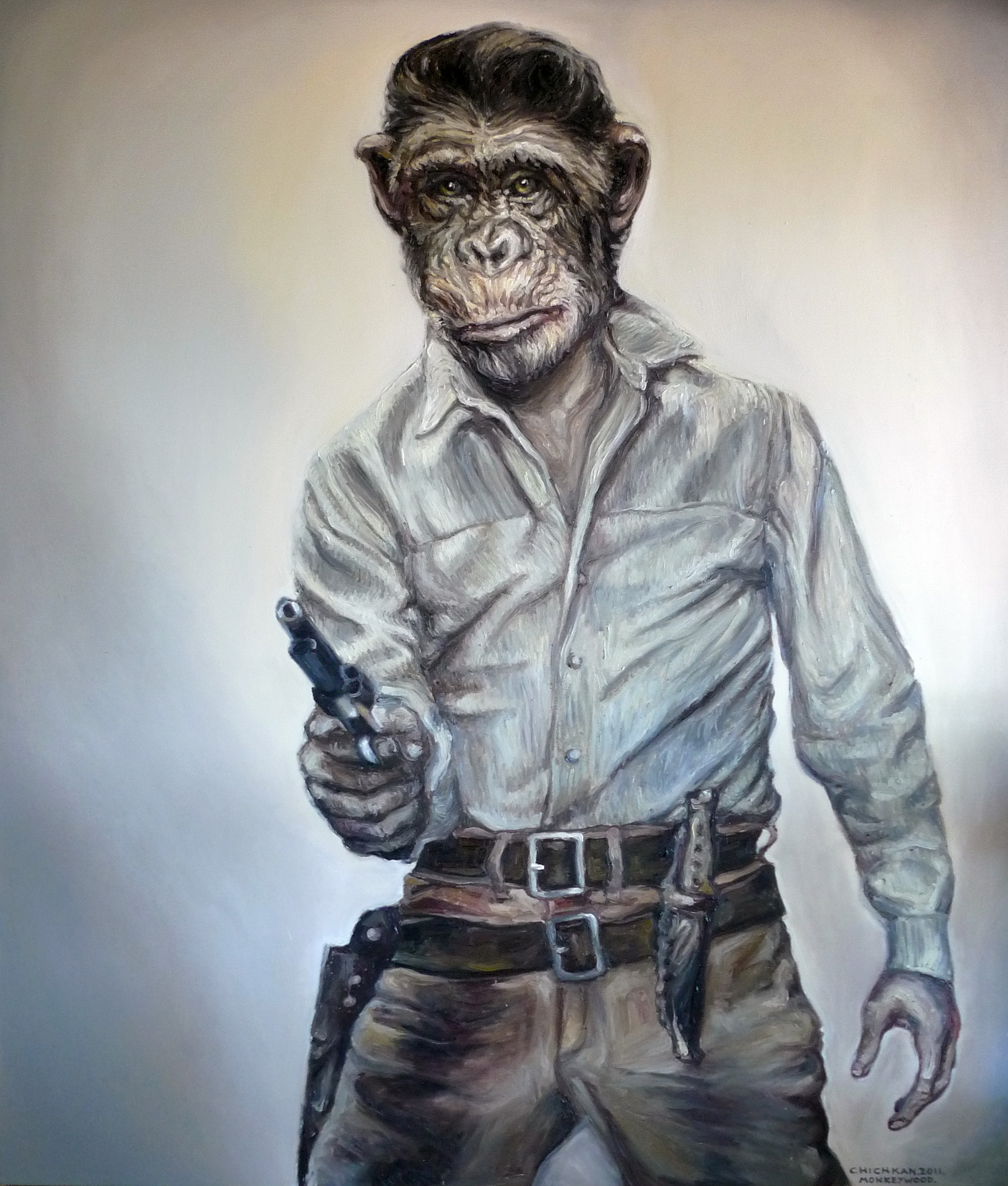 Artwork by Ilya Chichkan, Illia Chichkan Original Painting – Ukrainian New Wave Artist, Made of Original oil painting 