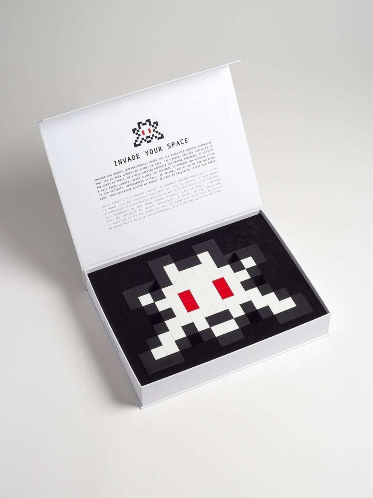 Artwork by Invader, 3D Little Big Space, Made of Vinyl 