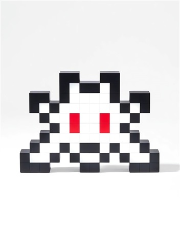 3D Little Big Space by Invader, 2022