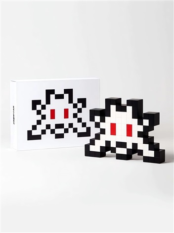 Artwork by Invader, 3D Little Big Space, Made of Vinyl 