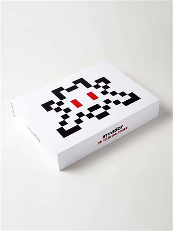 Artwork by Invader, 3D Little Big Space, Made of Vinyl 