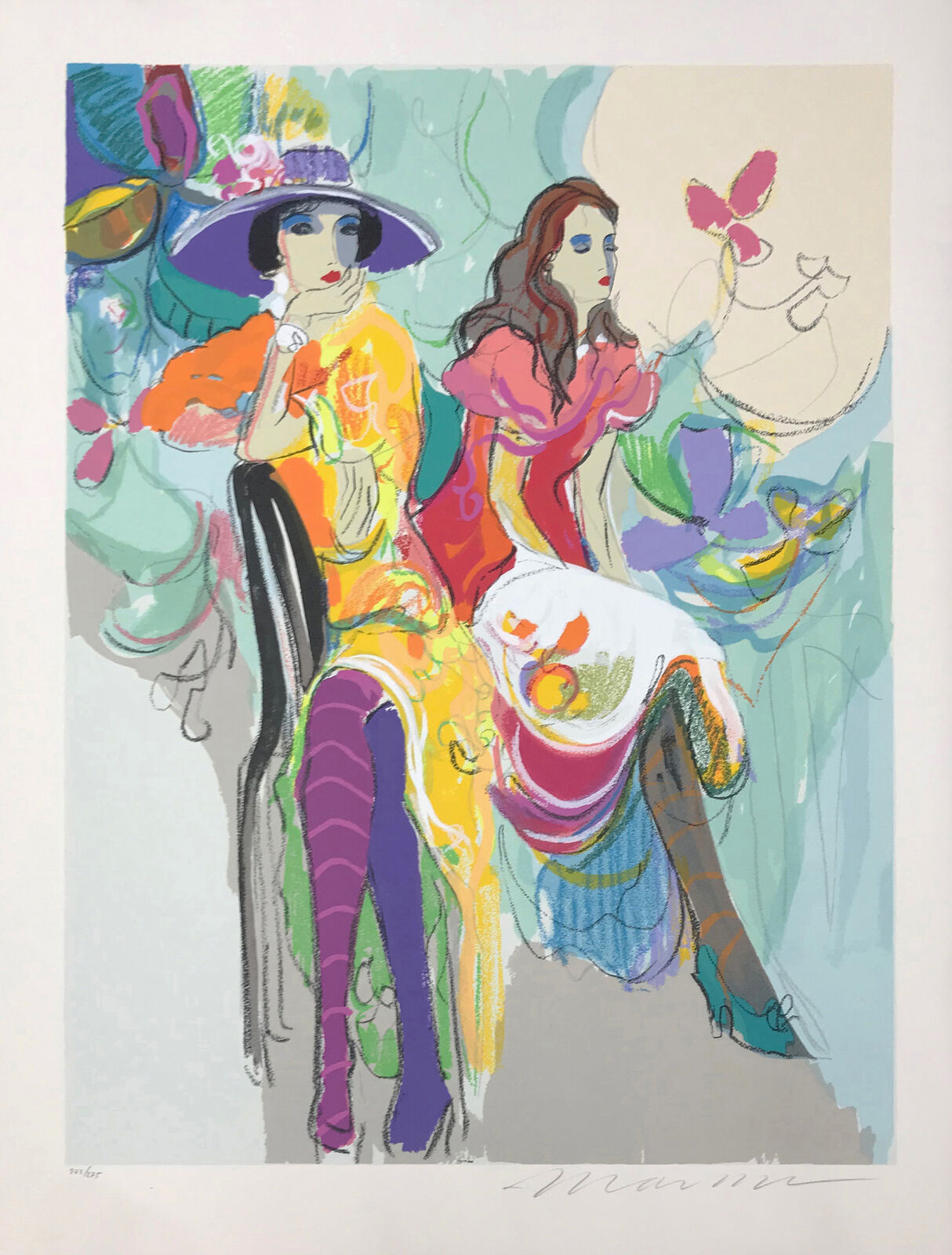 LES COQUETTES I by Isaac Maimon, 1994