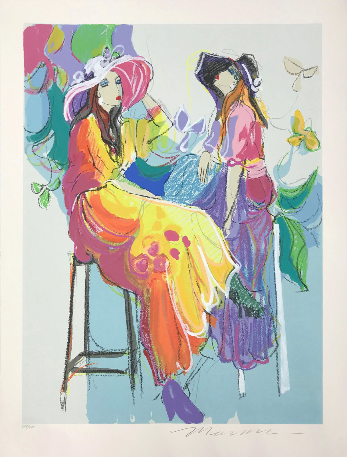 LES COQUETTES II by Isaac Maimon, 1994