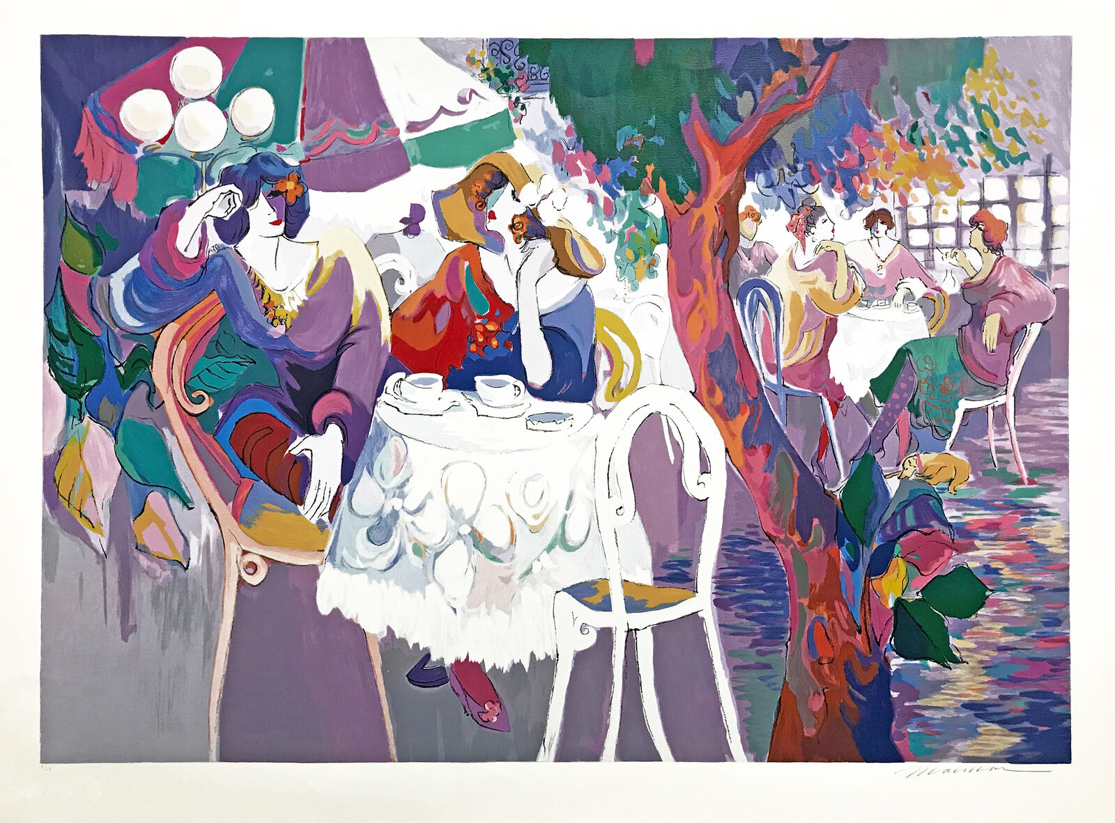 WEST BANK CAFE by Isaac Maimon, 1993