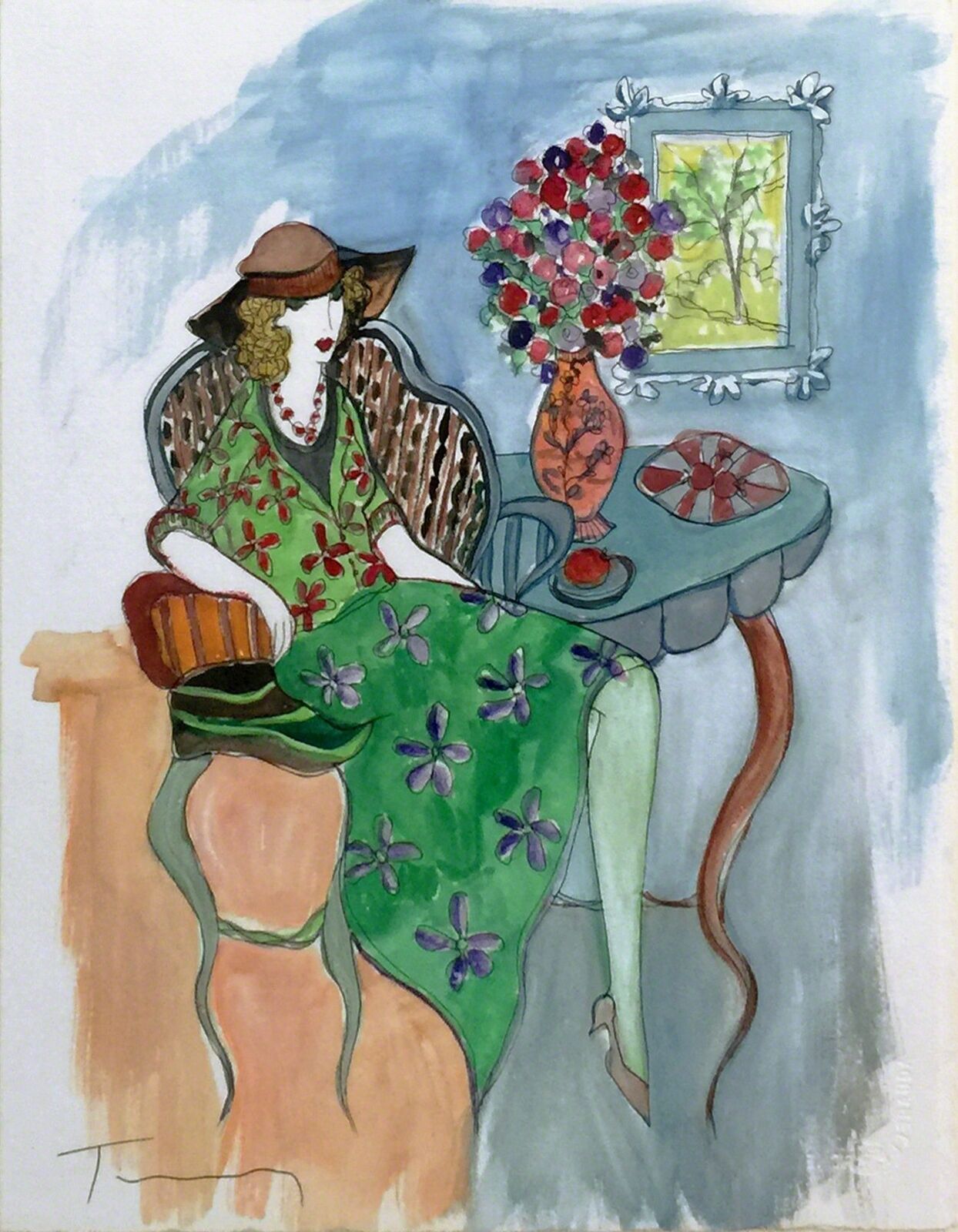 UNTITLED (SPRING BOUQUET) by Itzchak Tarkay, null