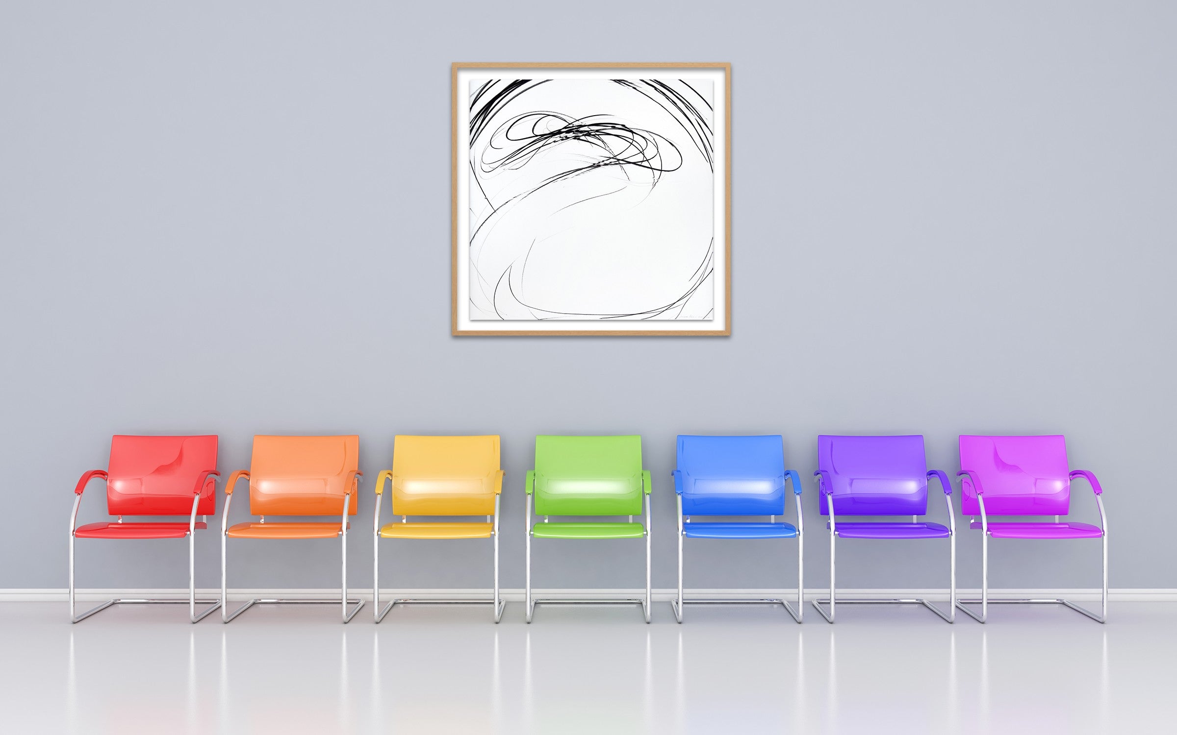 A black and white drawing on a white background.