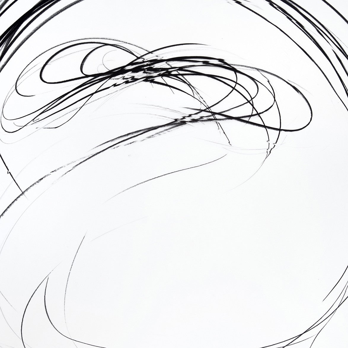 A black and white drawing on a white background.