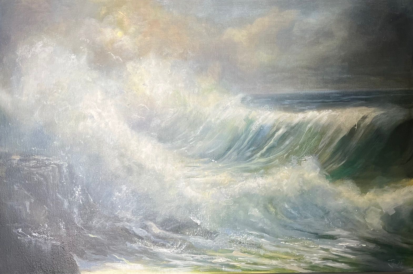 Rocky Coast by Jackie Hardman, 2025