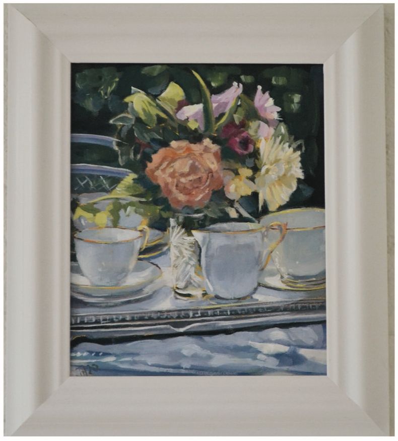 Summer Tea by Jackie Hardman, 2018