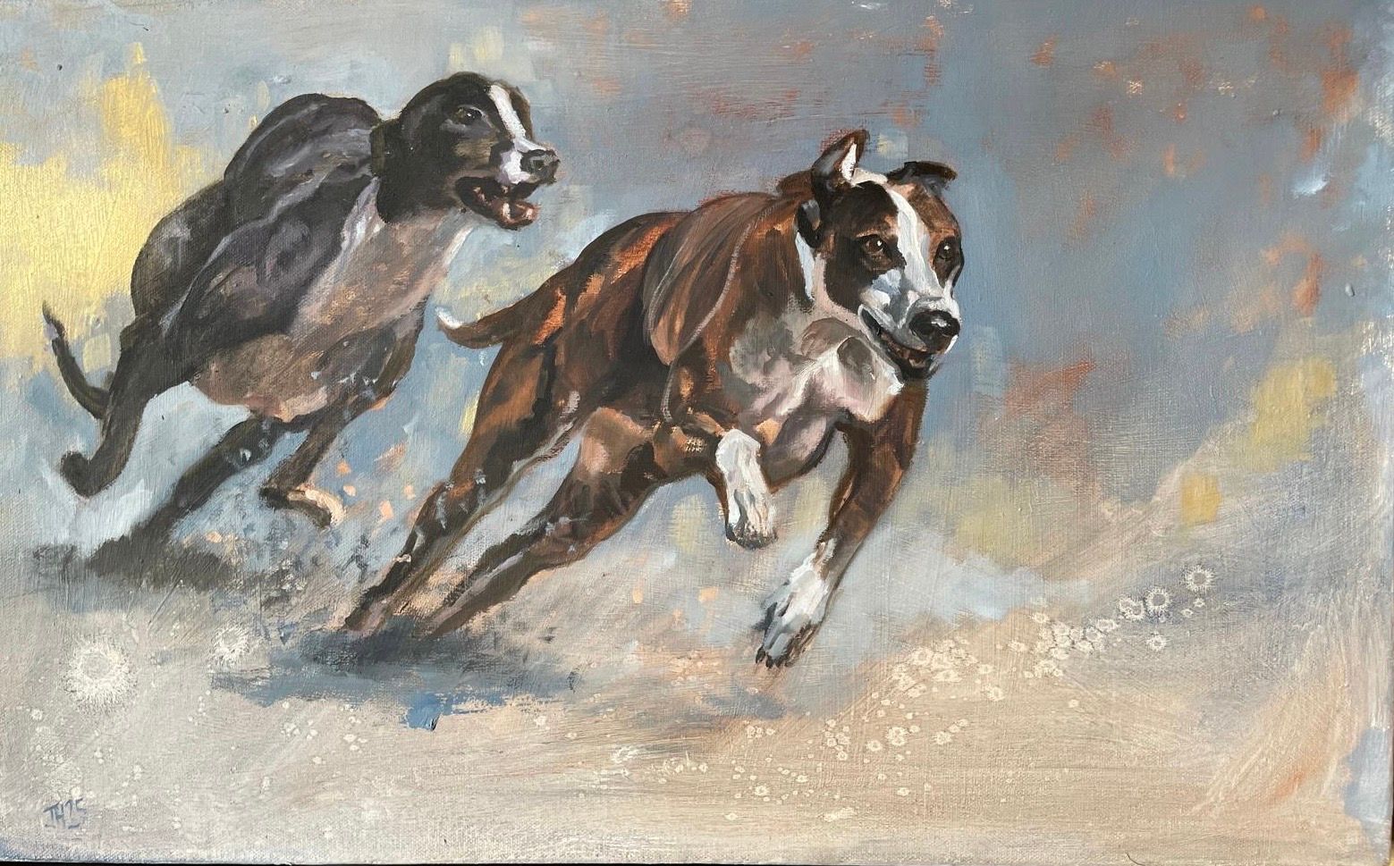 The Greyhounds by Jackie Hardman, 2018