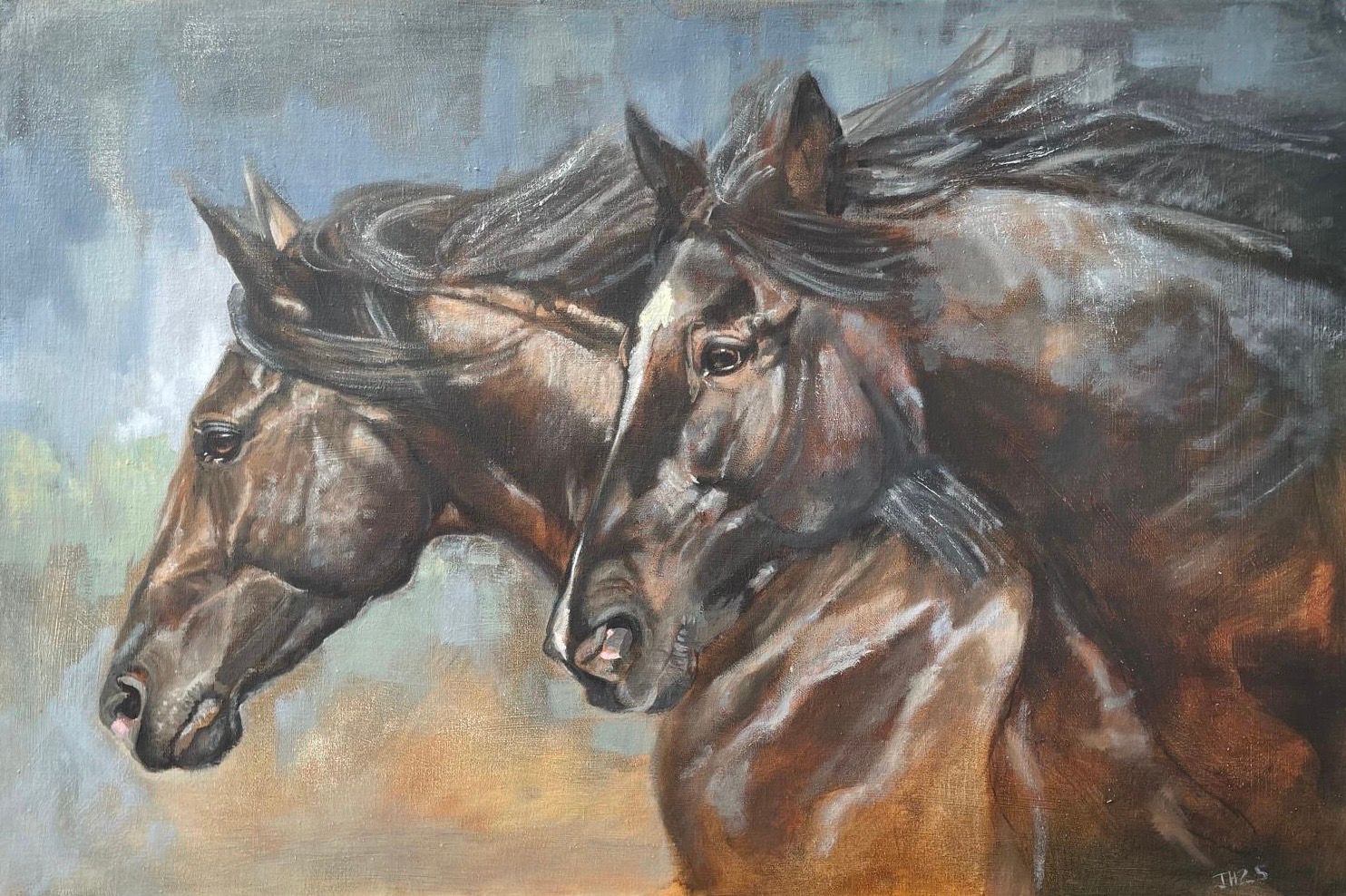 Warhorse by Jackie Hardman, 2018