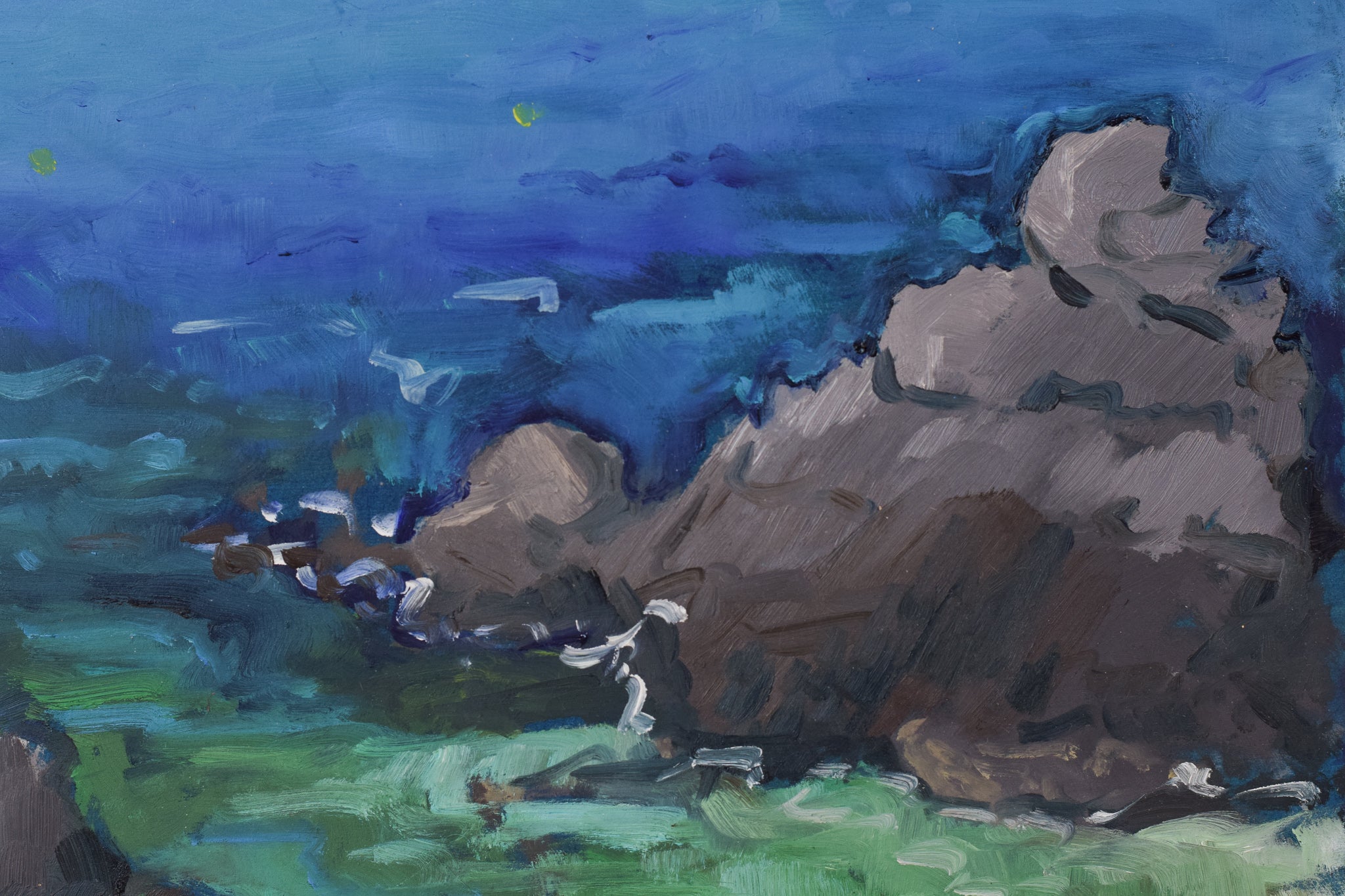 Artwork by Jackson, Costa Brava - Fosca - Perfect Bay, Made of Oil on board 