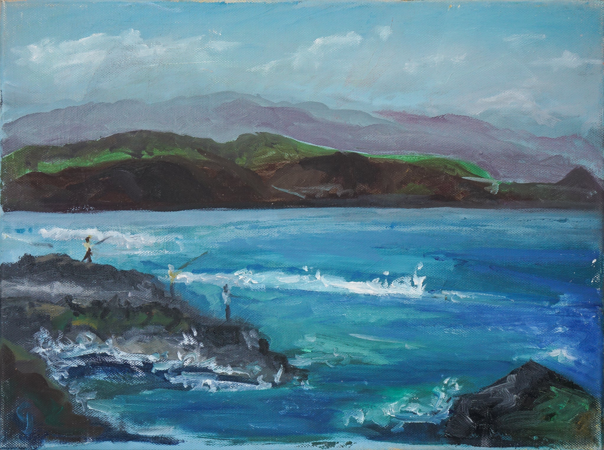 Gran Canaria - Las Palmas - Seascape - En Plein Air by Jackson, 21th century
