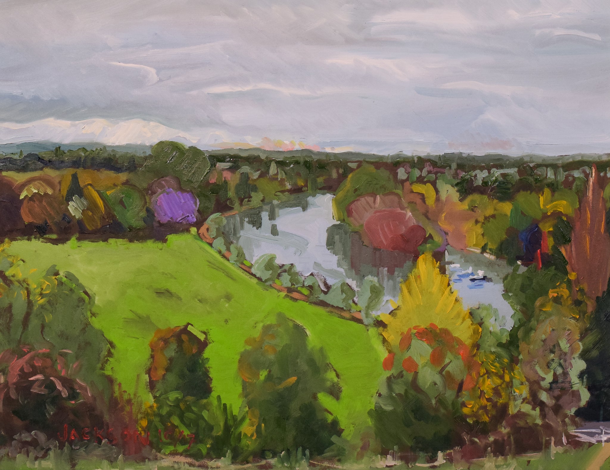 Richmond Terrace - Autumn by Jackson, 21st Century