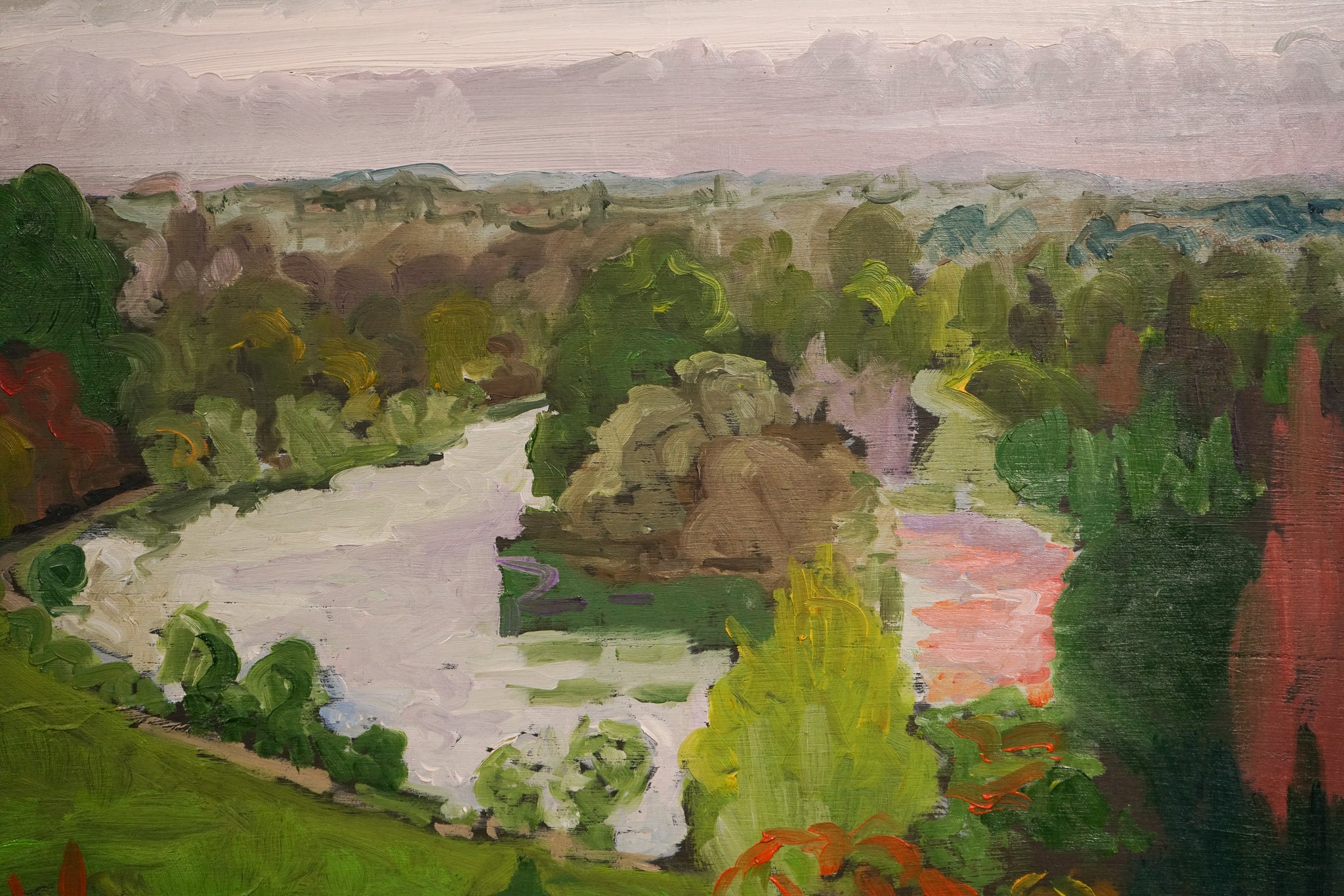 Artwork by Jackson, Roebuck Pub - Richmond Terrace - View From outside, Made of Oil on board 