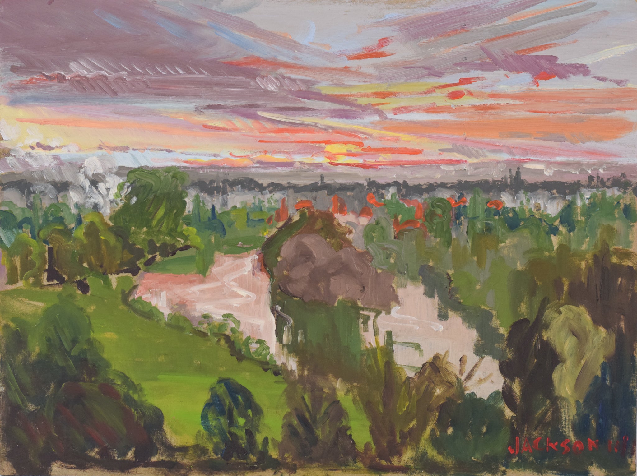 Sunset - Richmond Terrace by Jackson, 2018