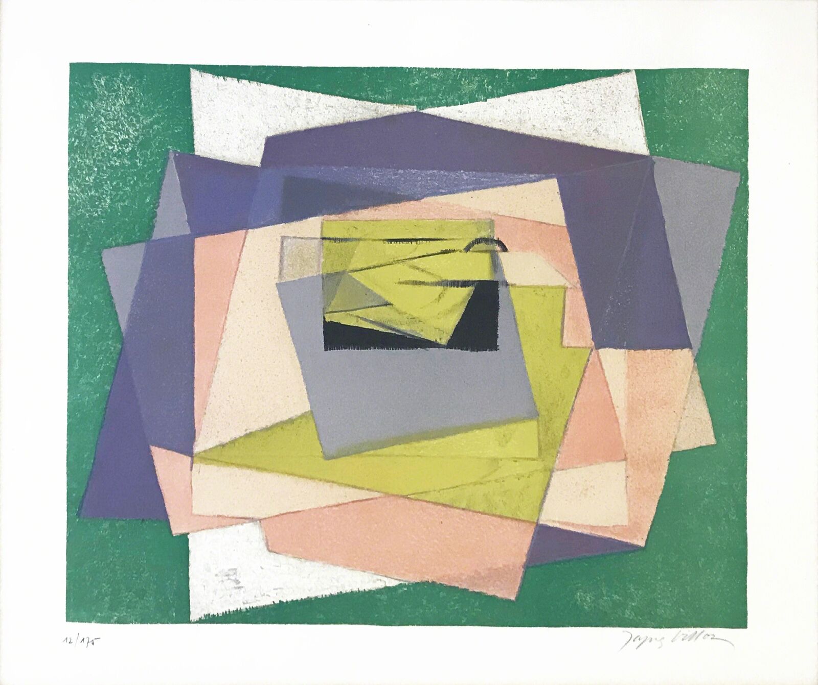 PAPIERS by Jacques Villon, 1962