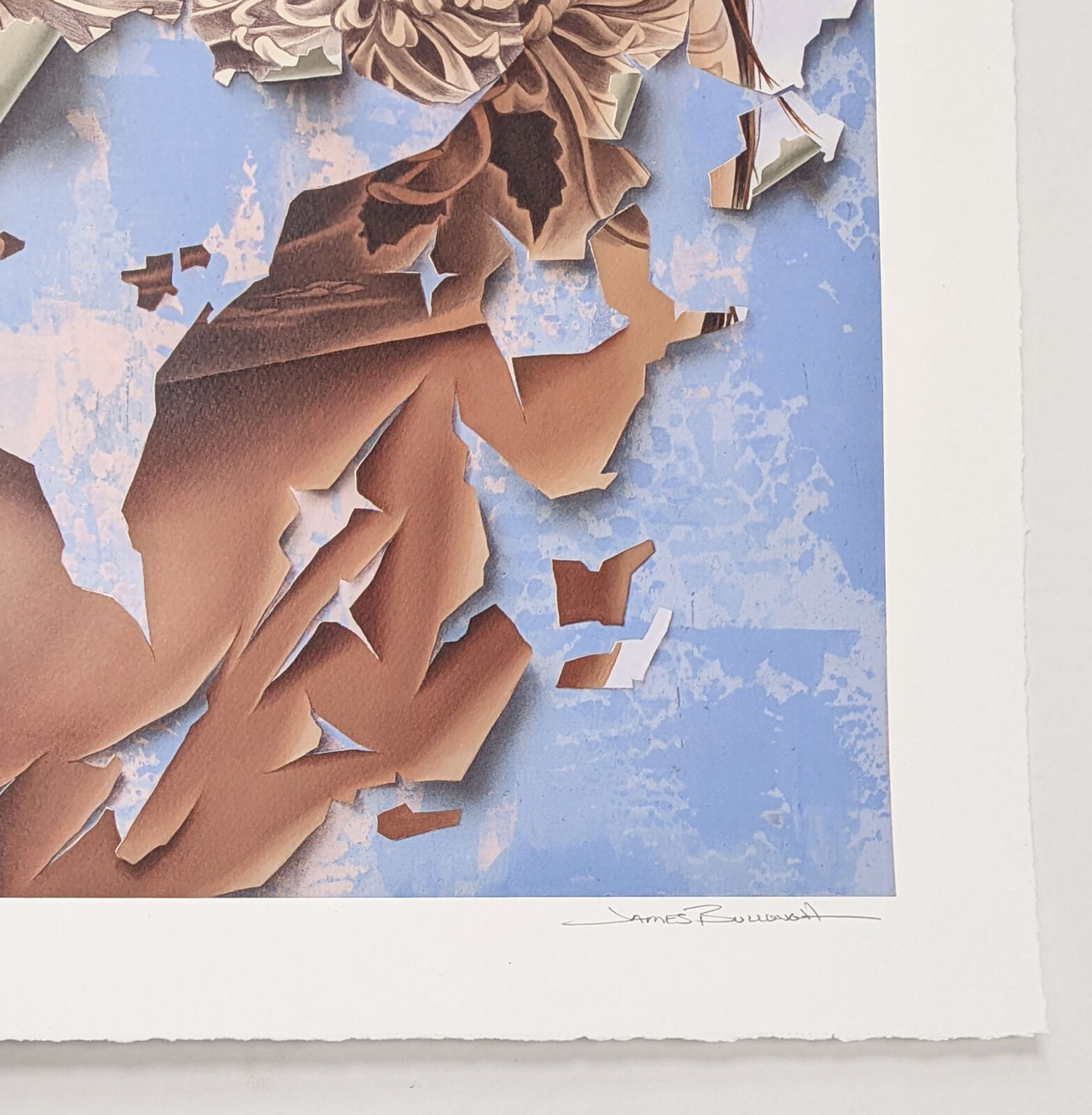 Artwork by James Bullough, DUST, Made of Giclee Print With Screen Printed Varnish 