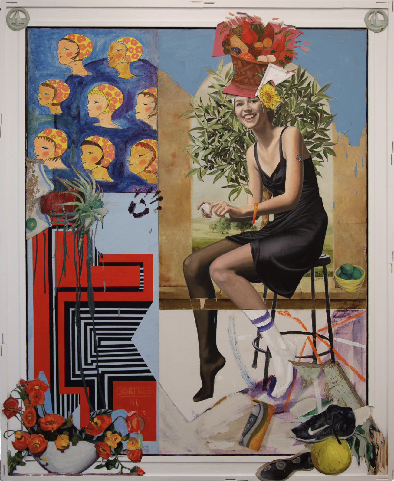 Artwork by James Gortner, Carolina, Happiness, Made of  