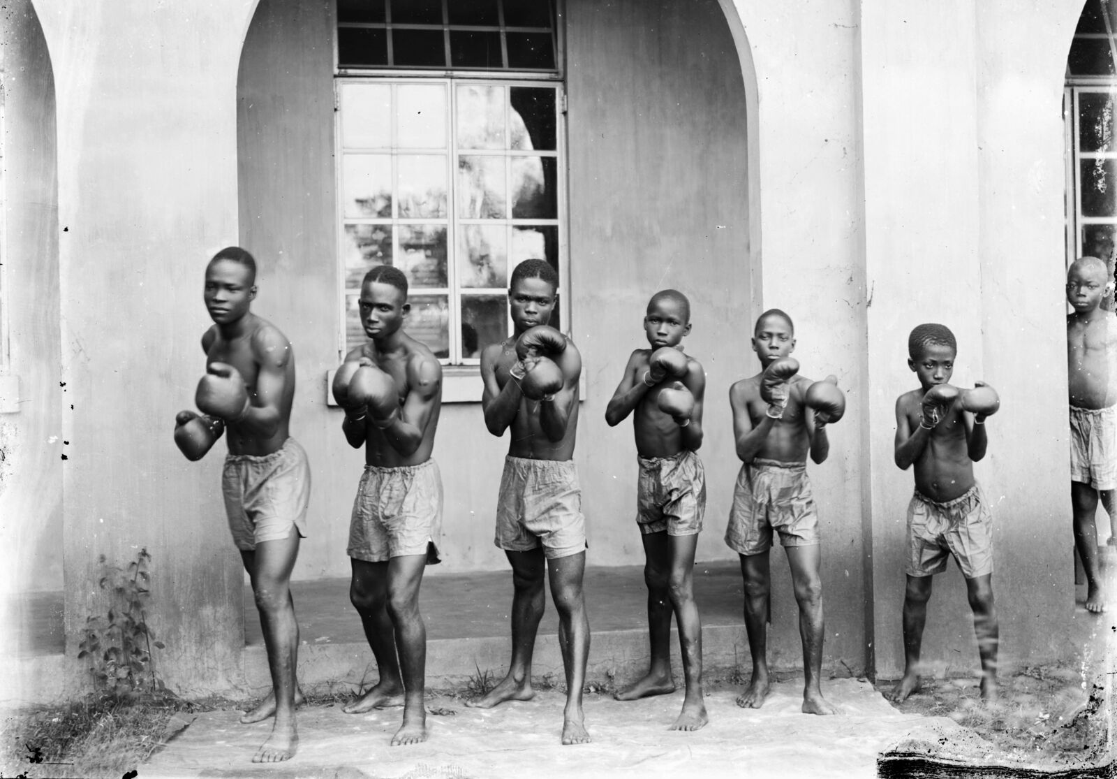 Achimota School Boxing Club by JK Bruce-Vanderpuije, 1933
