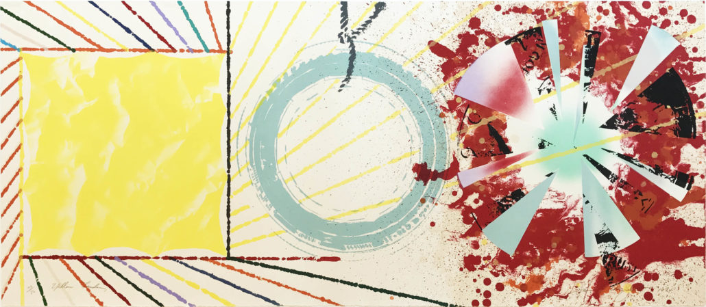 Artwork by James Rosenquist, Yellow Landing, Made of Lithograph 