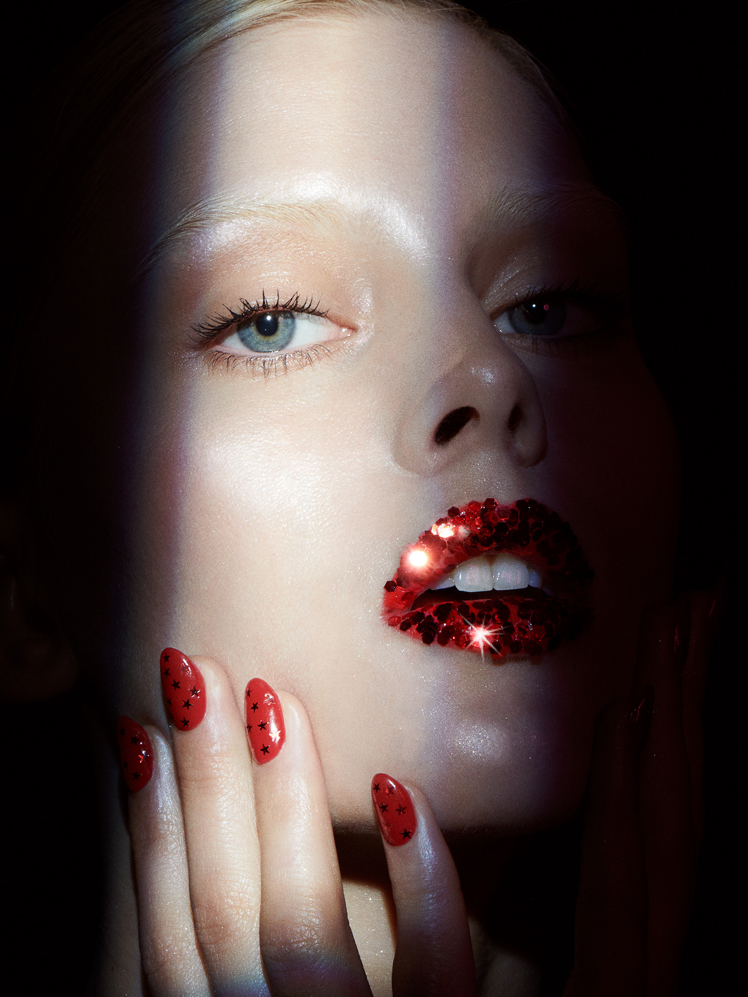 Sandra, Lips II by Jamie Nelson, 2018