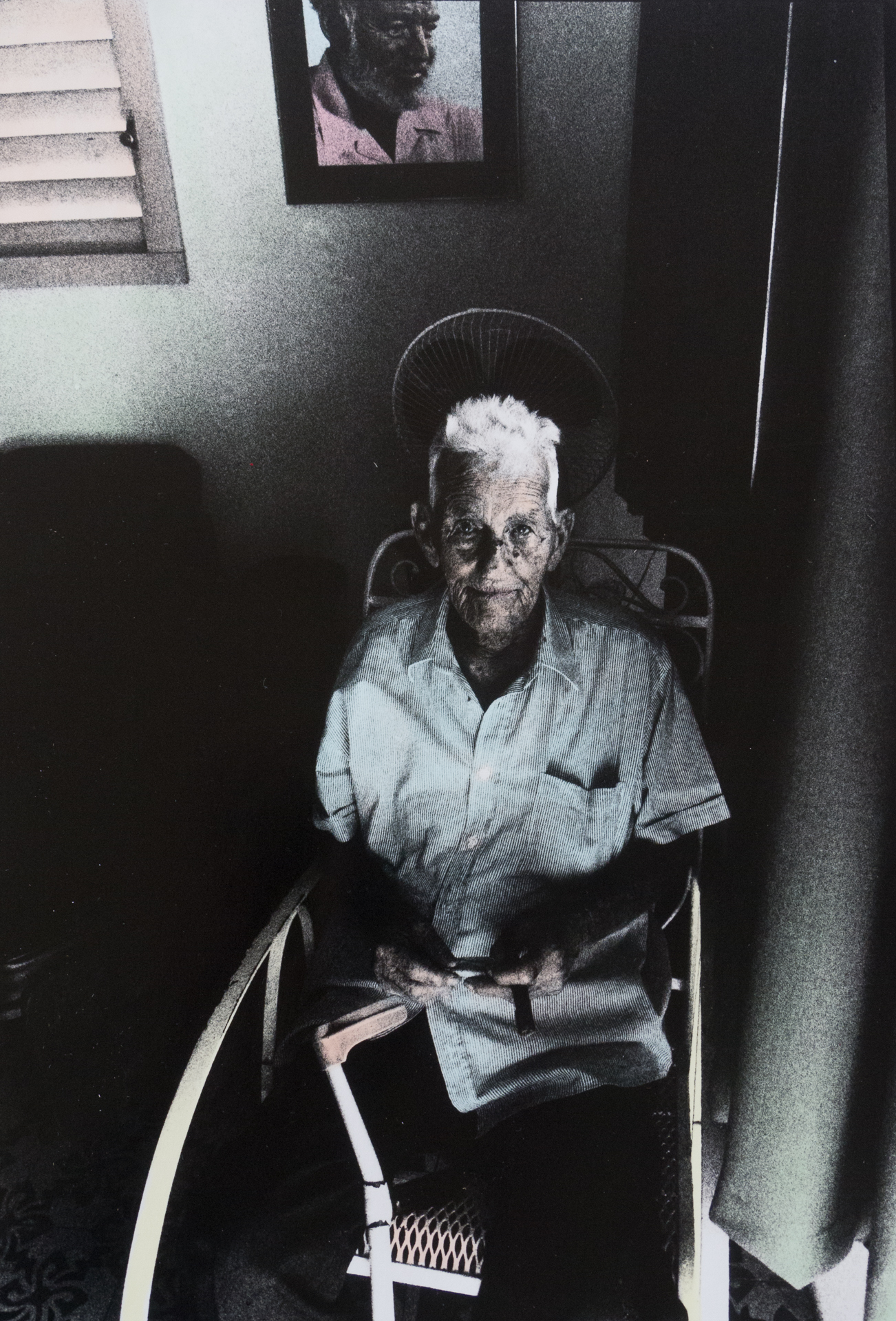 Gregorio Fuentes at home by Jan Olofsson, 1997