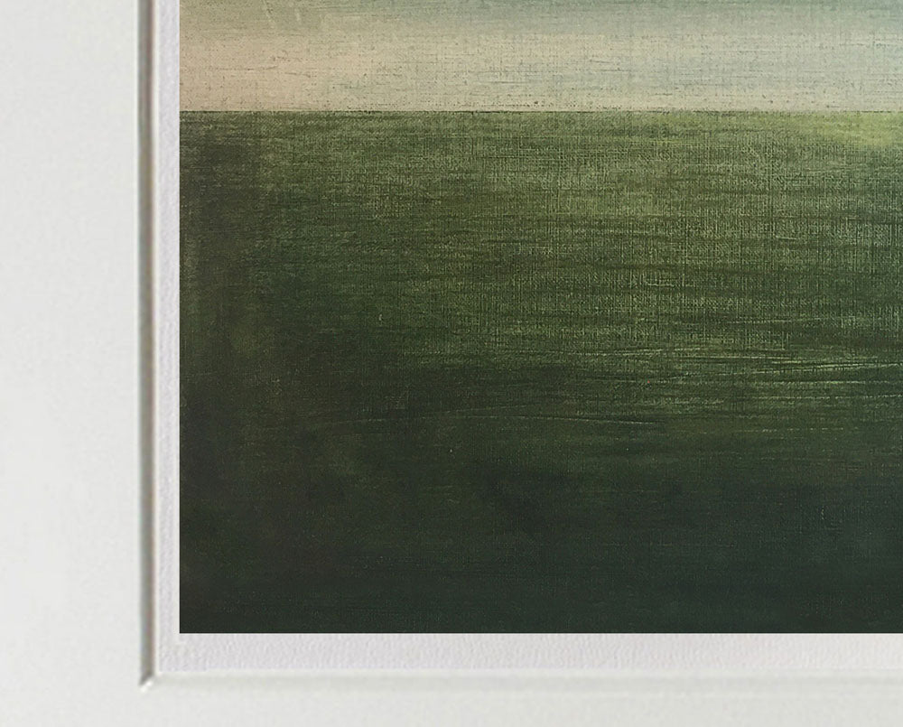 Artwork by Janise Yntema, Linear Still, Made of Cold wax and oil stick on canvas paper 