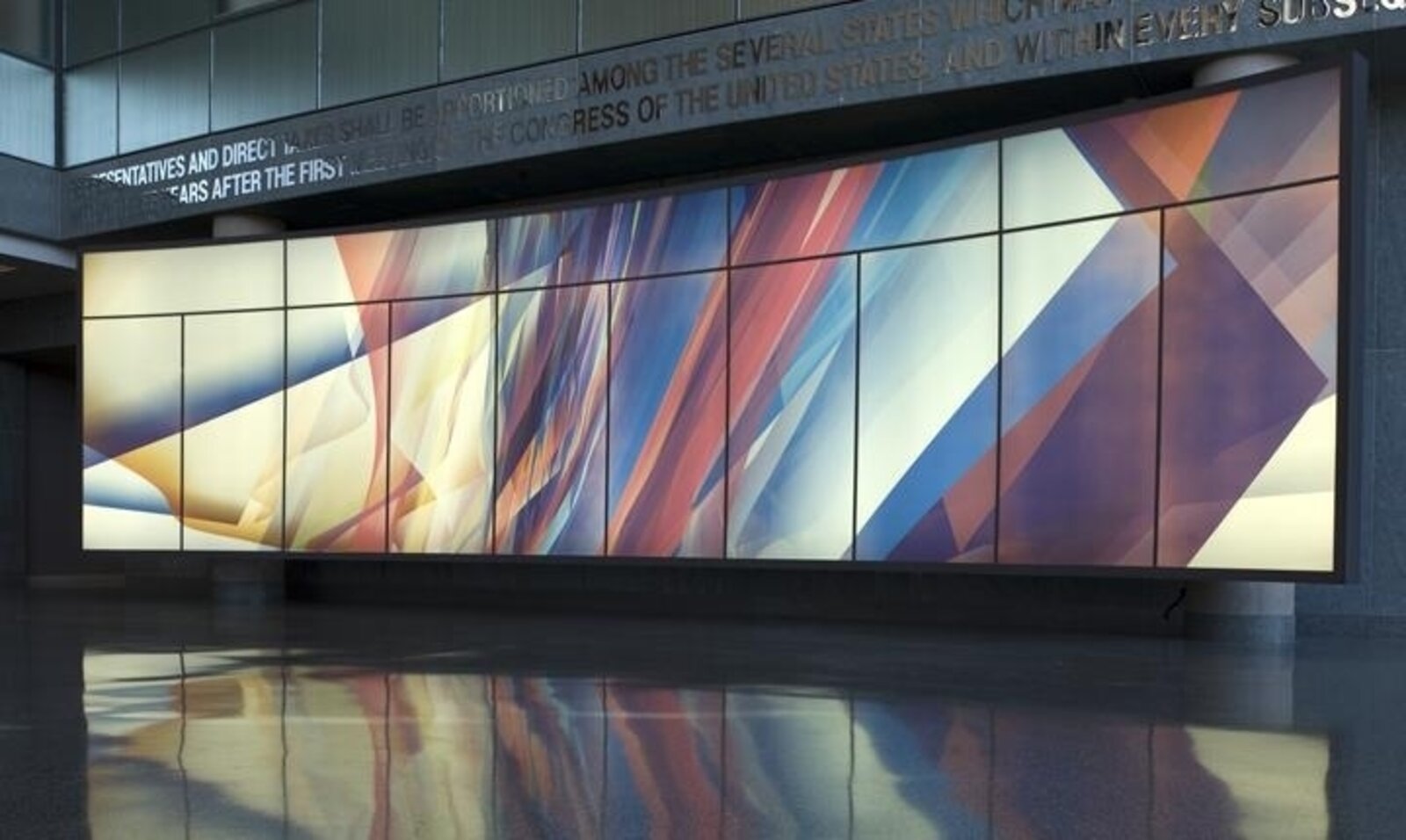 American Varietal (US Population, by County 1790-2000) by Jason Salavon, 2009