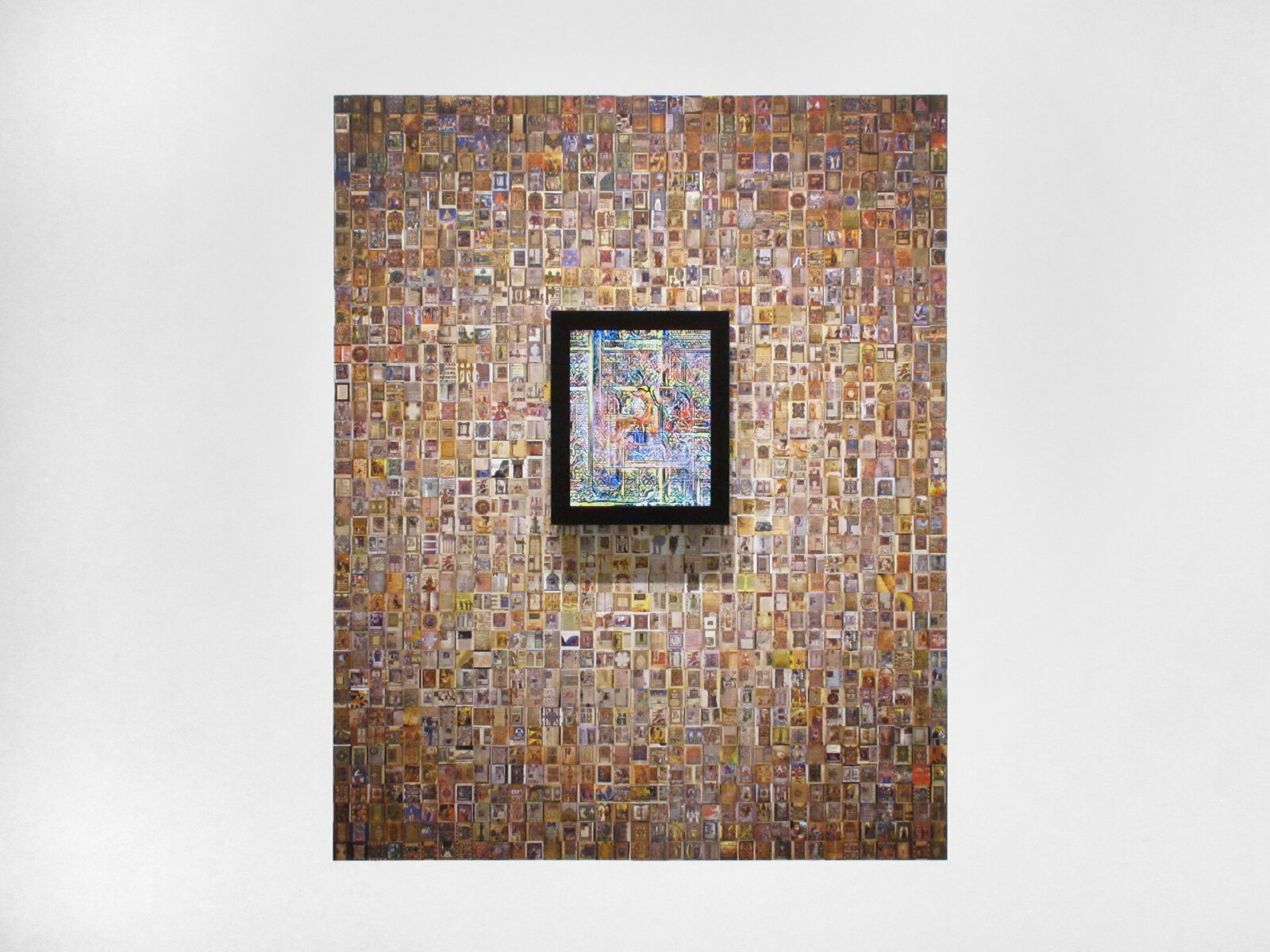 Narrative Walk (Illuminated Manuscripts) by Jason Salavon, 2019