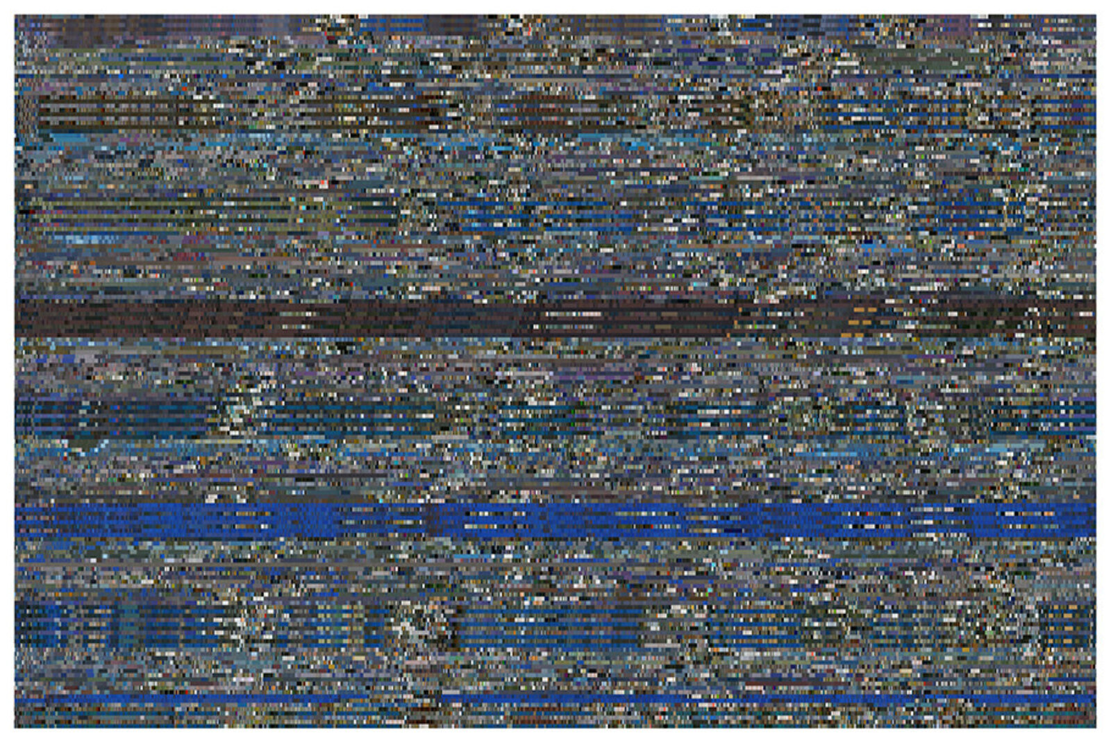 One Week Skin (CNN-Hs) by Jason Salavon, 2012