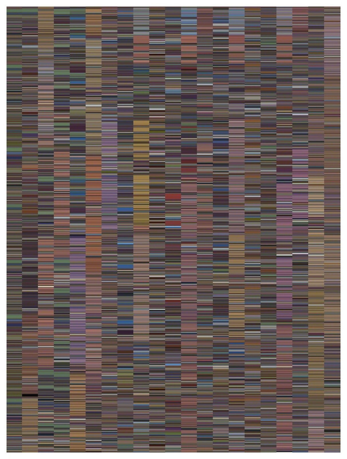 One Week Skin (ESPN-Vs) by Jason Salavon, 2012