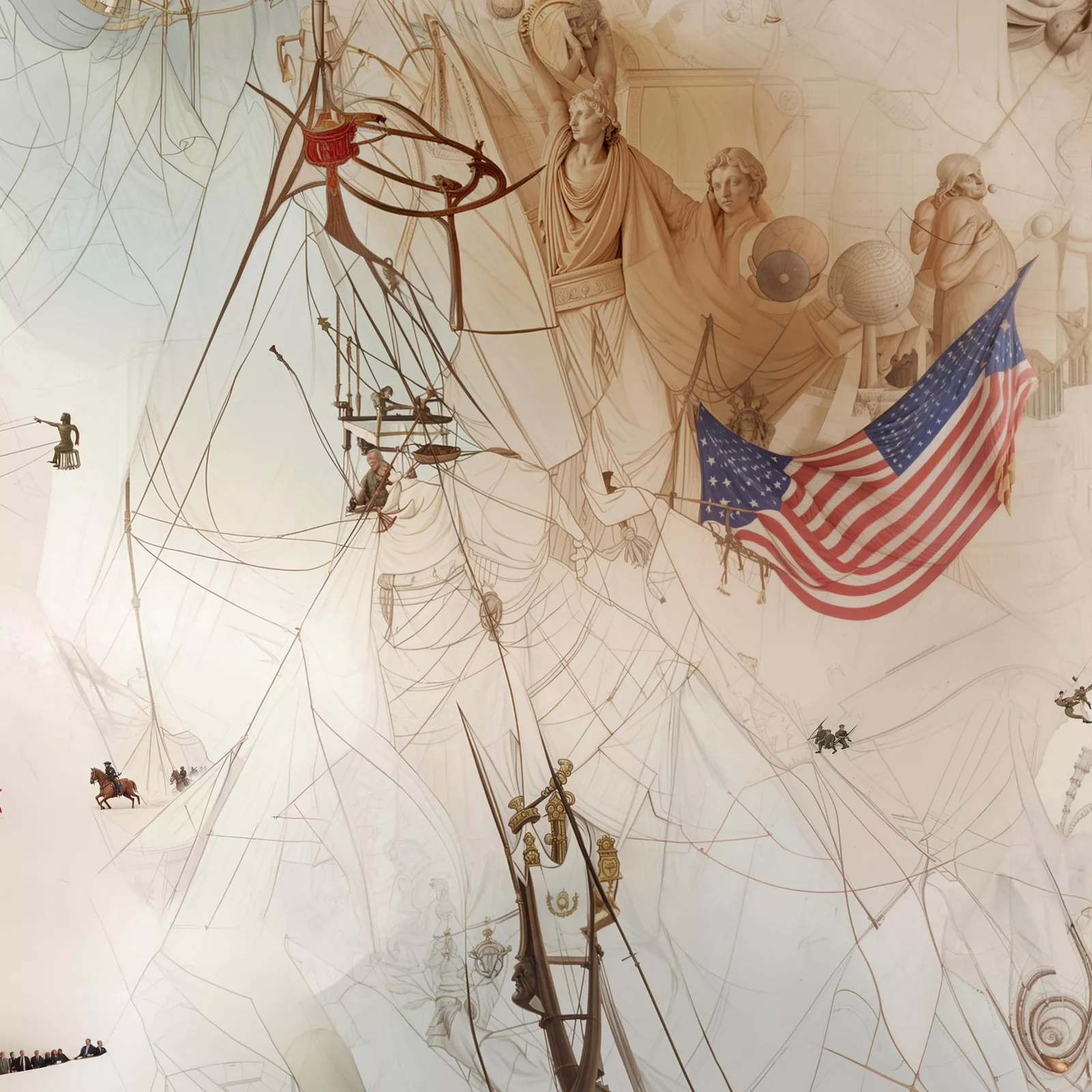 Artwork by Jason Salavon, History Painting (Modernity), Made of Archival prints 