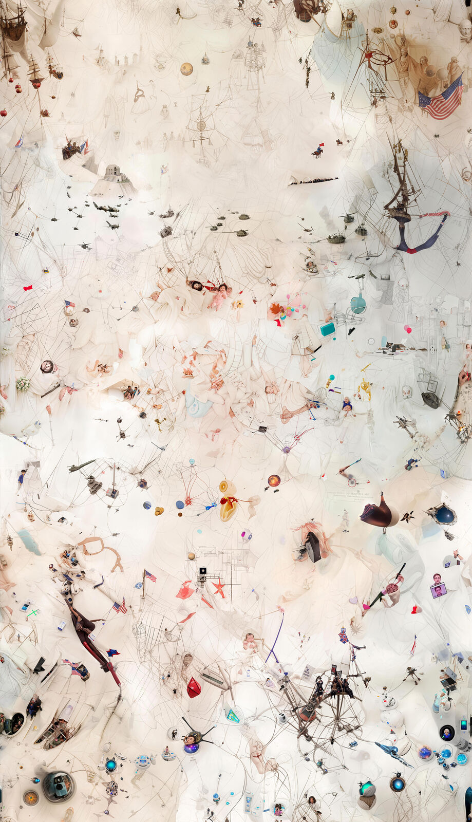 History Painting (Modernity) by Jason Salavon, 2024