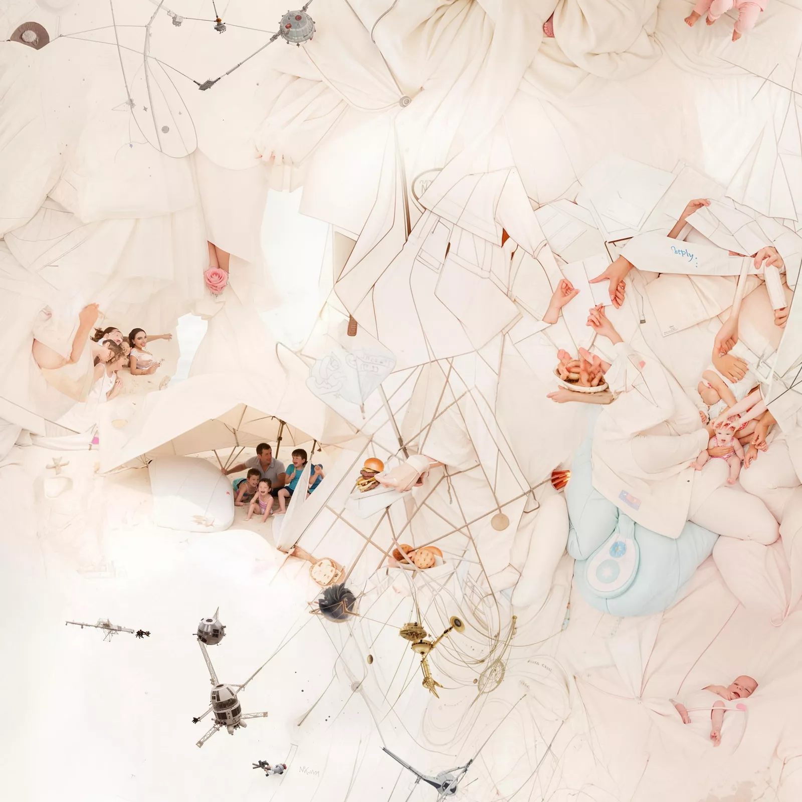 Artwork by Jason Salavon, History Painting (Modernity), Made of Archival prints 