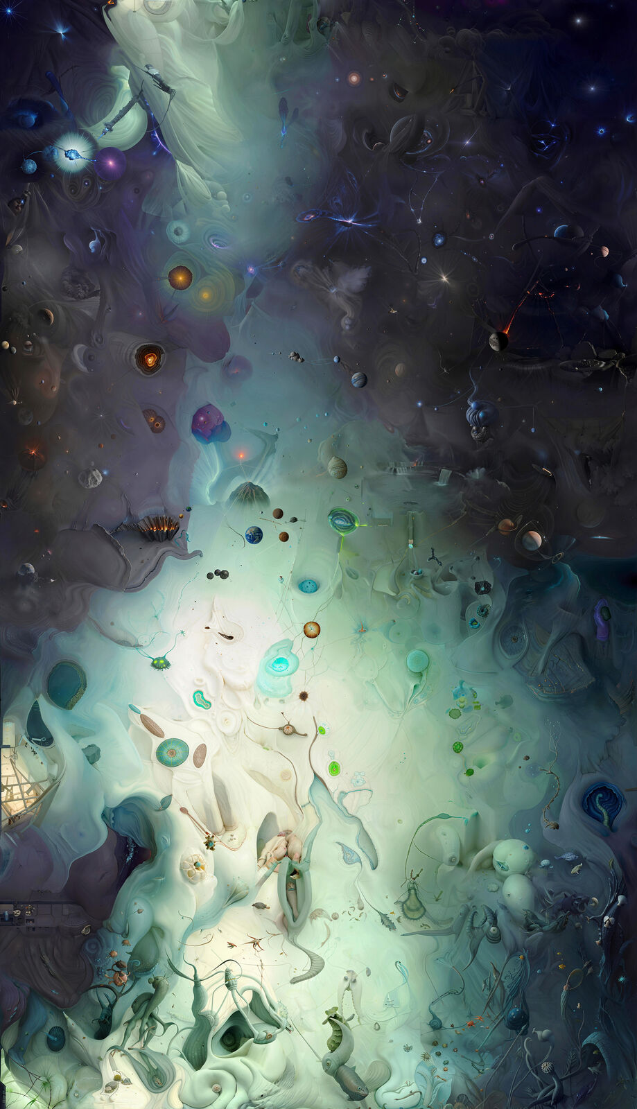 History Painting (Origins) by Jason Salavon, 2024