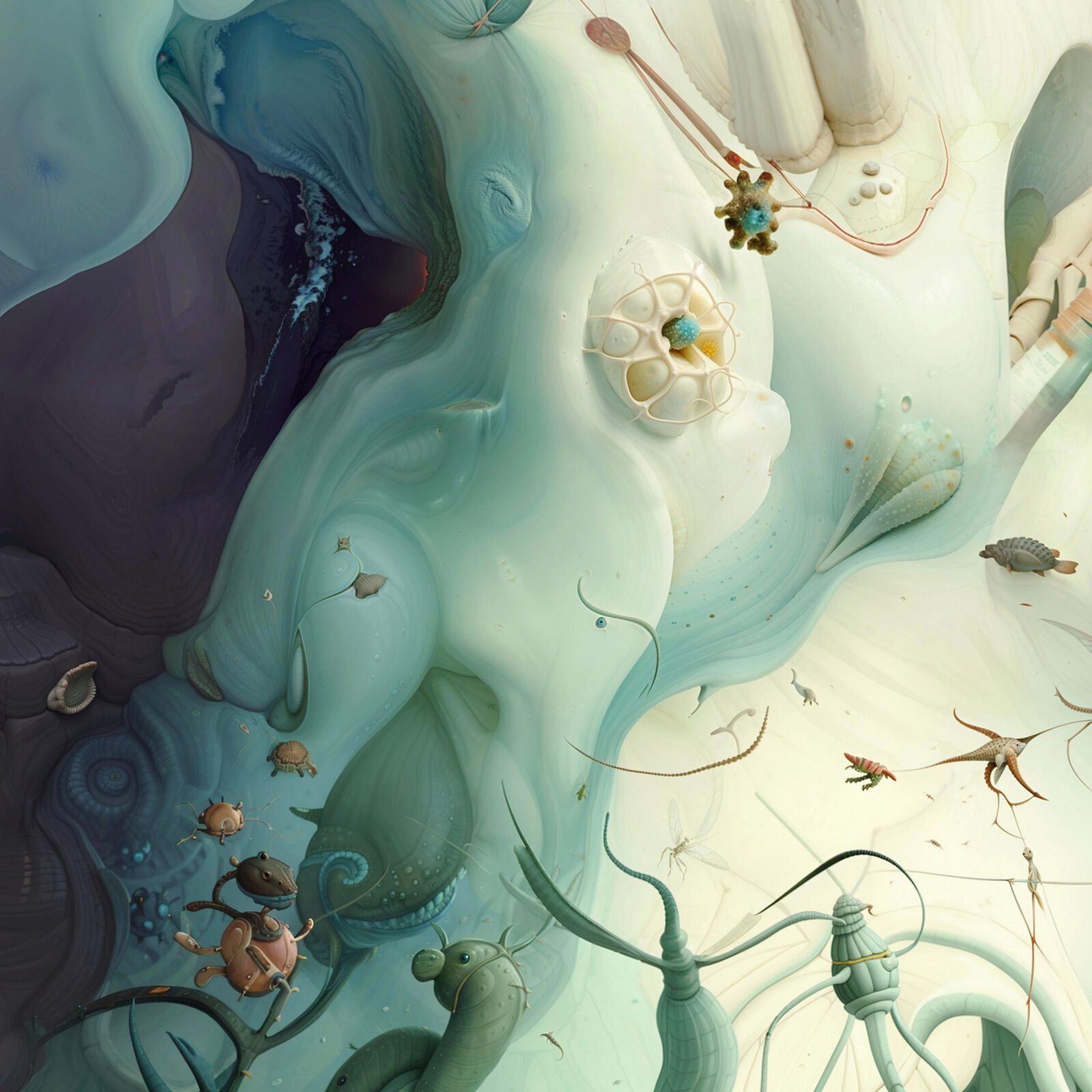 Artwork by Jason Salavon, History Painting (Origins), Made of Archival prints 