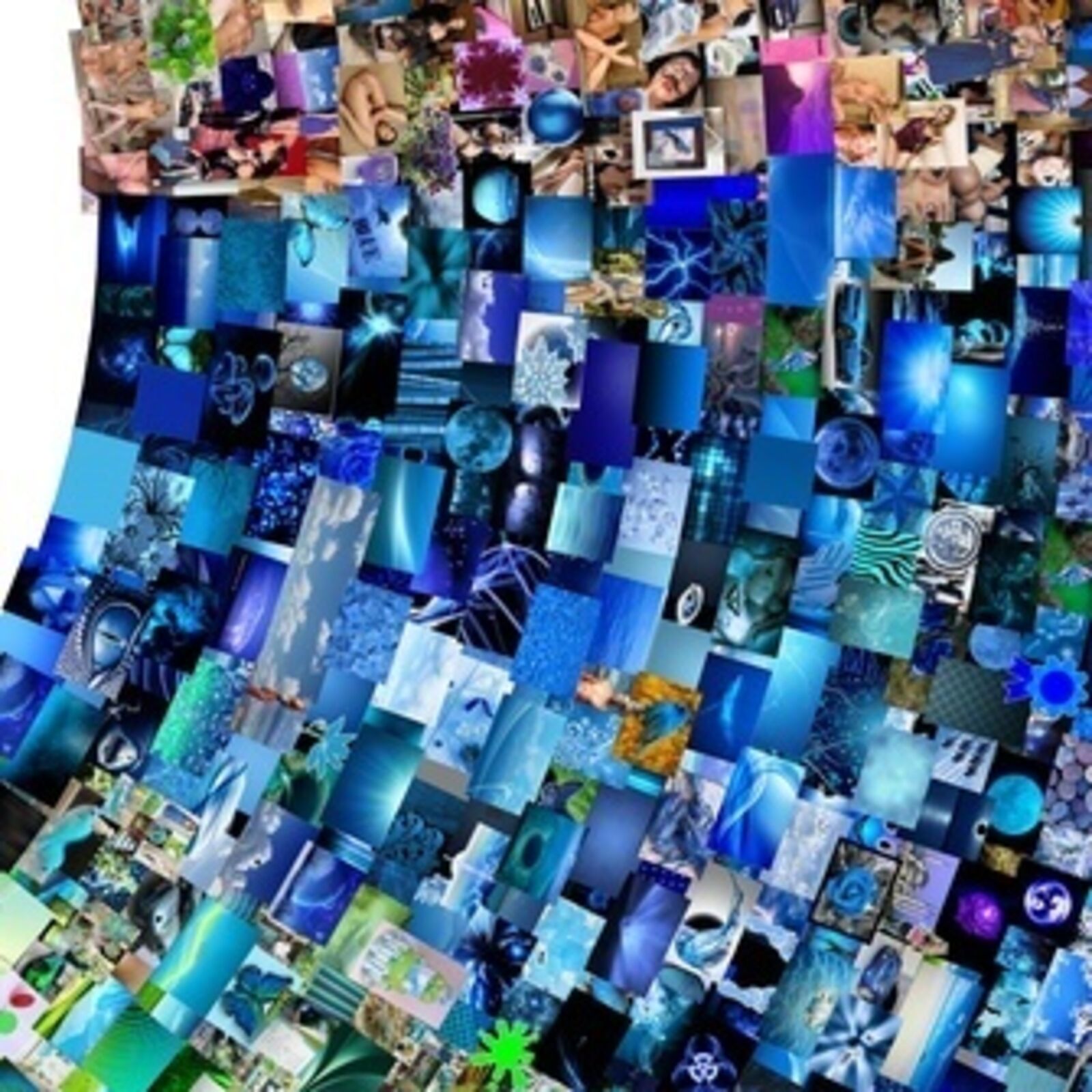 A colorful mosaic ring chart displaying a spectrum of hues with labeled color categories.