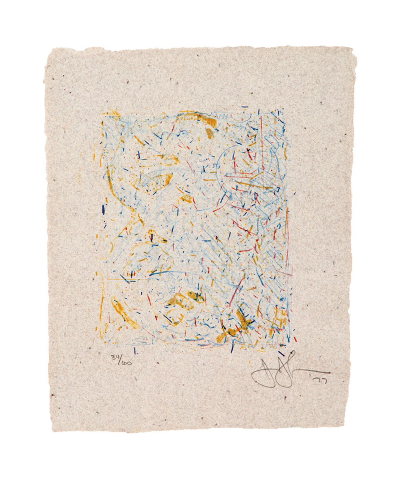 0 THROUGH 9 by Jasper Johns, 1977