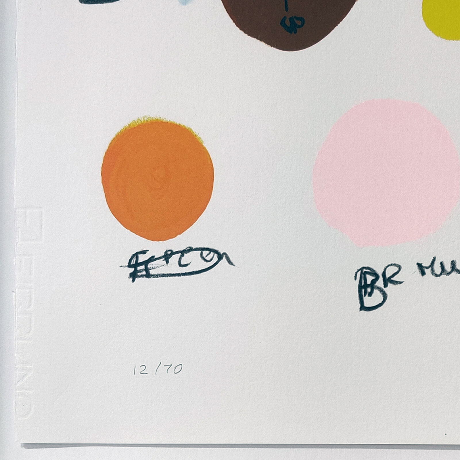 Artwork by Javier Calleja, I CAN WAIT WITHOUT WAITING, Made of Screen Print 