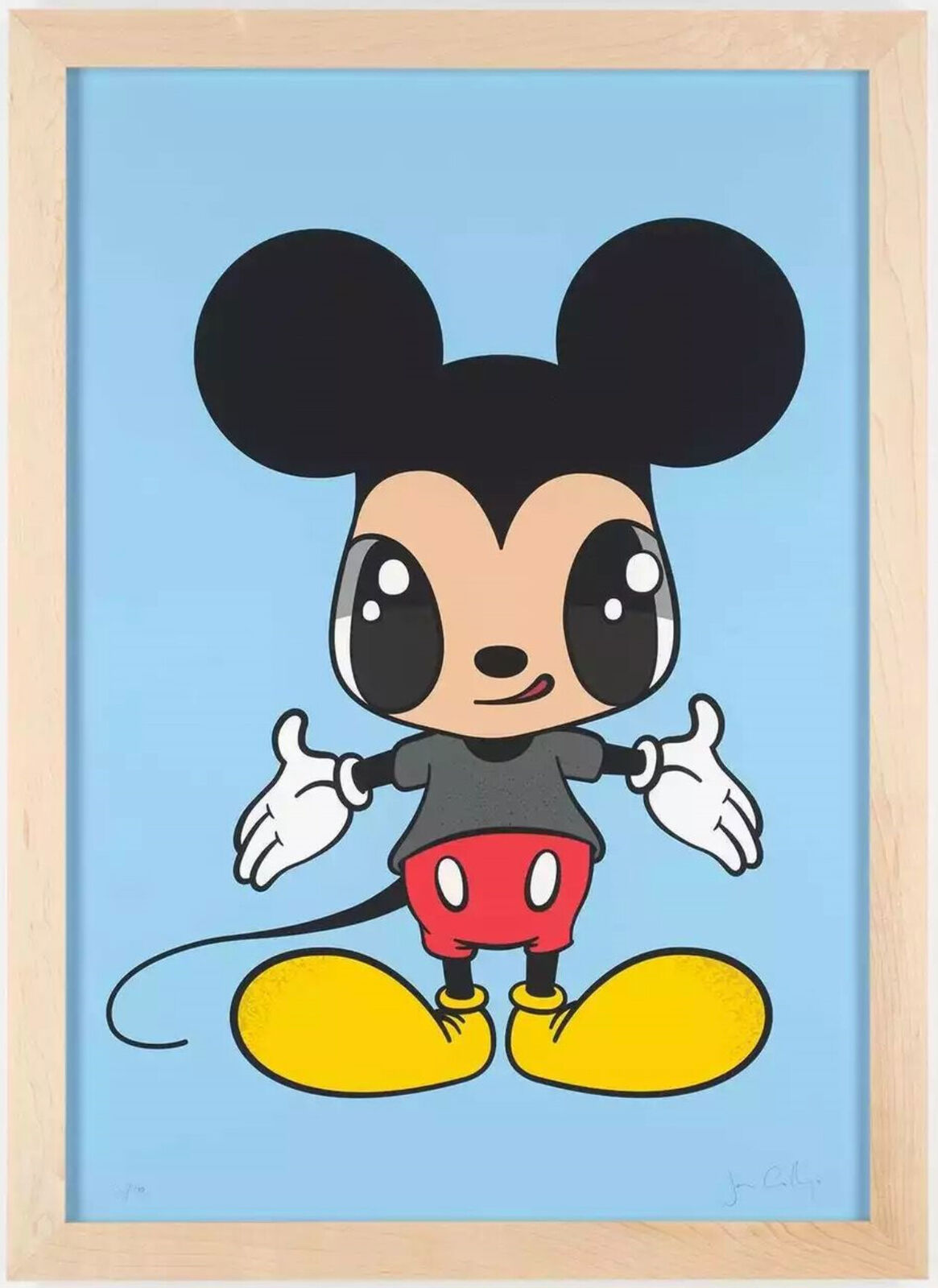 Mickey Mouse Now and Future by Javier Calleja, 2021