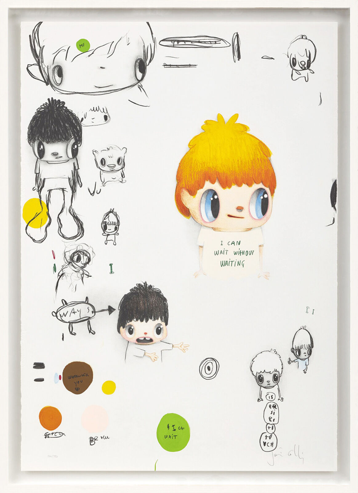 I Can Wait Without Waiting  by Javier Calleja, 2019