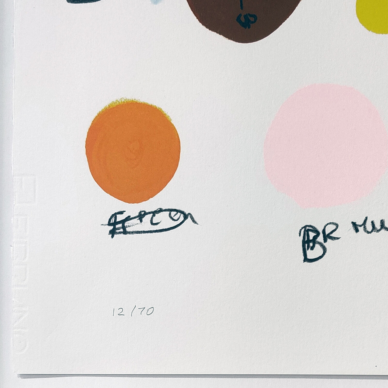 Artwork by Javier Calleja, I Can Wait Without Waiting , Made of Silkscreen 