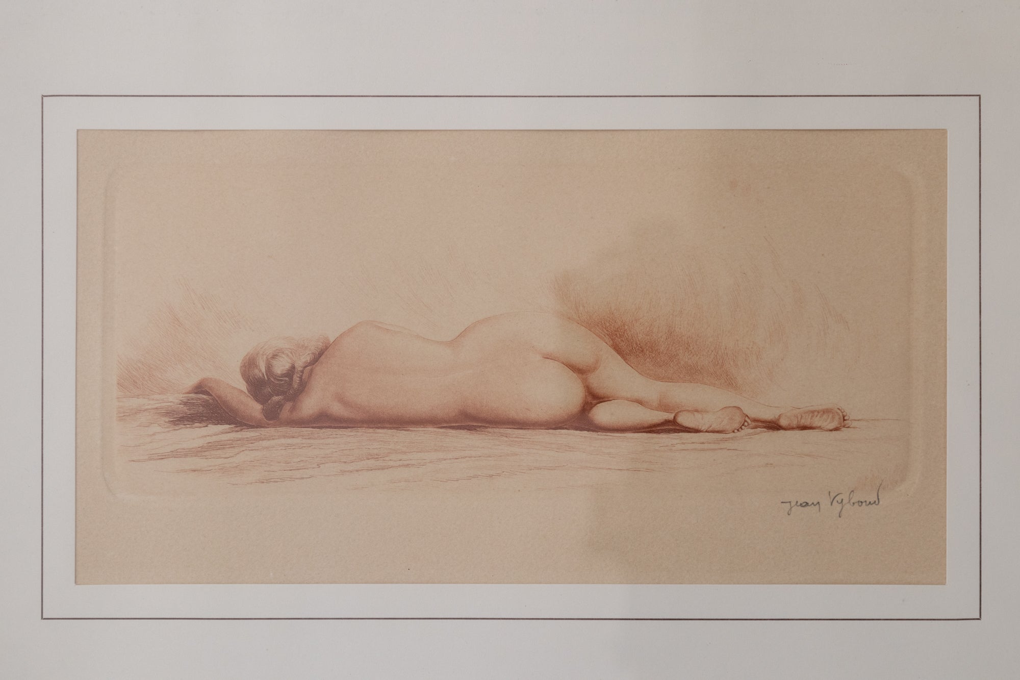 Two Nude Life Studies