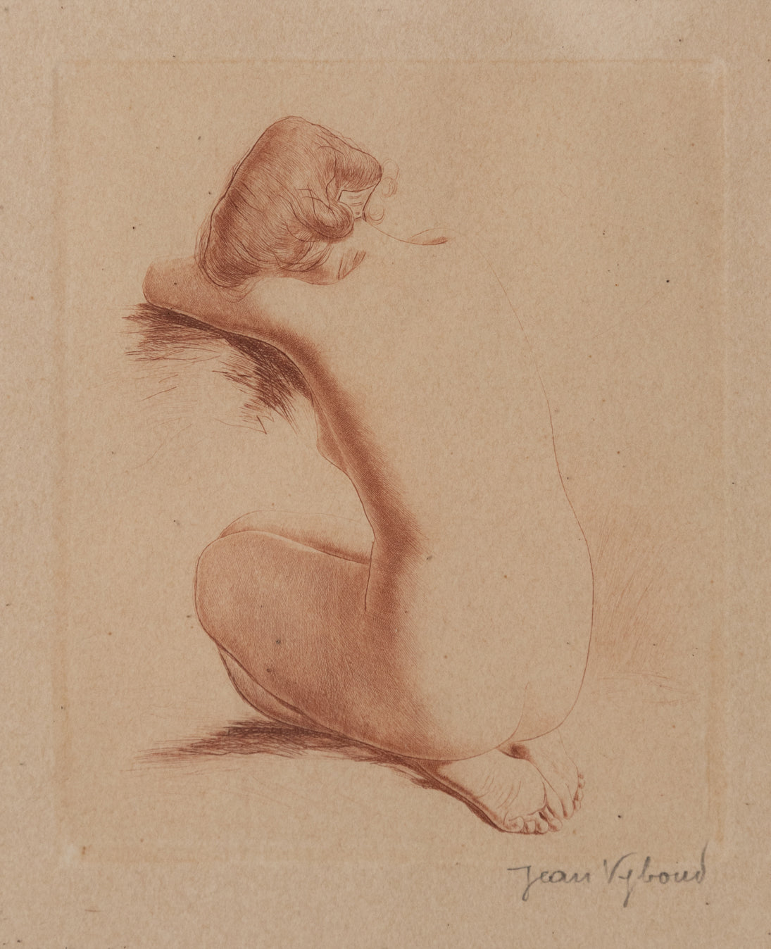 Two Nude Life Studies