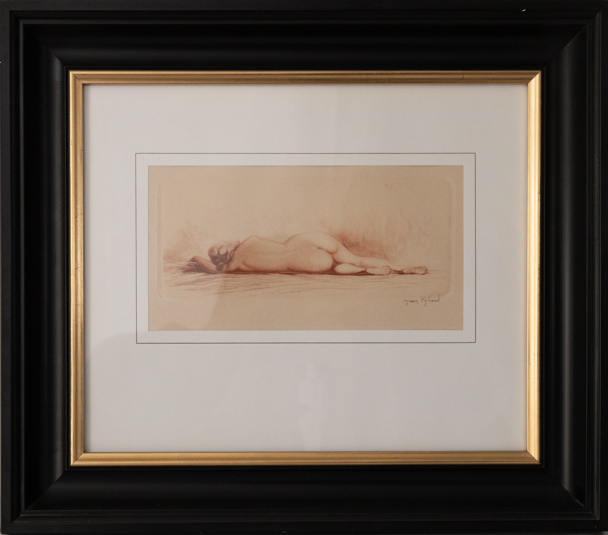 Two Nude Life Studies