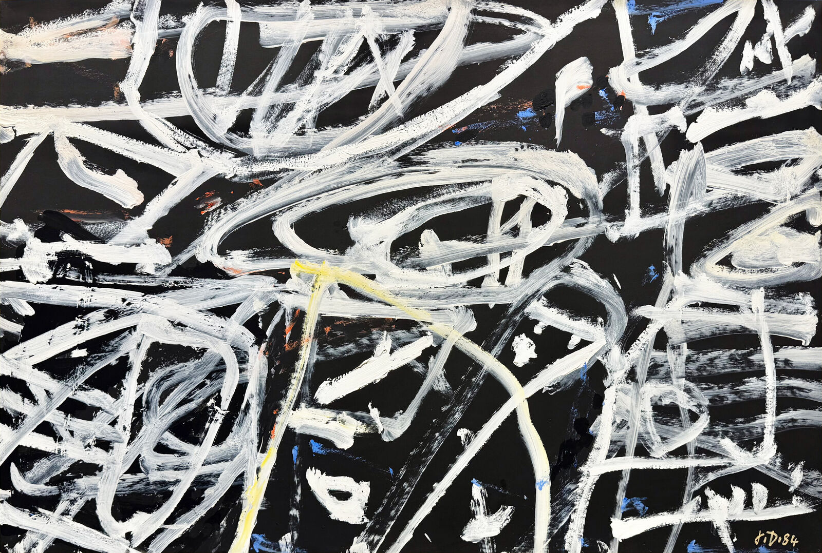 Donnée H 64 by Jean Dubuffet, 1984